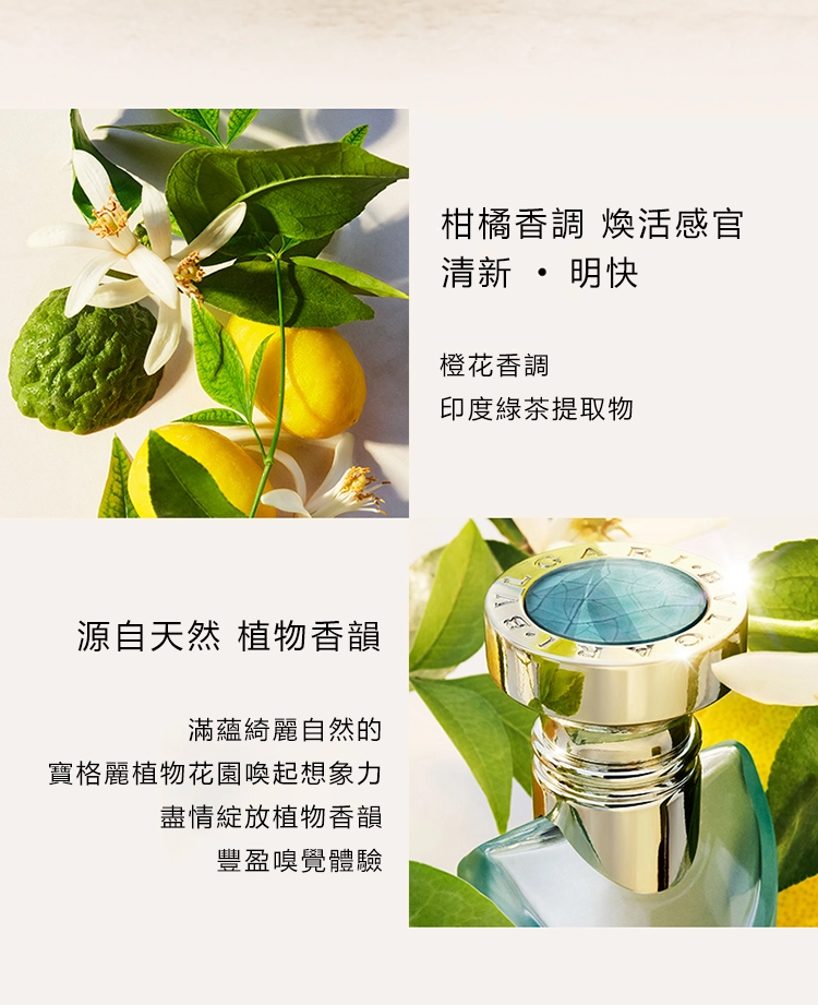 BVLGARI Eau Parfumee au The Vert 綠茶中性古龍水